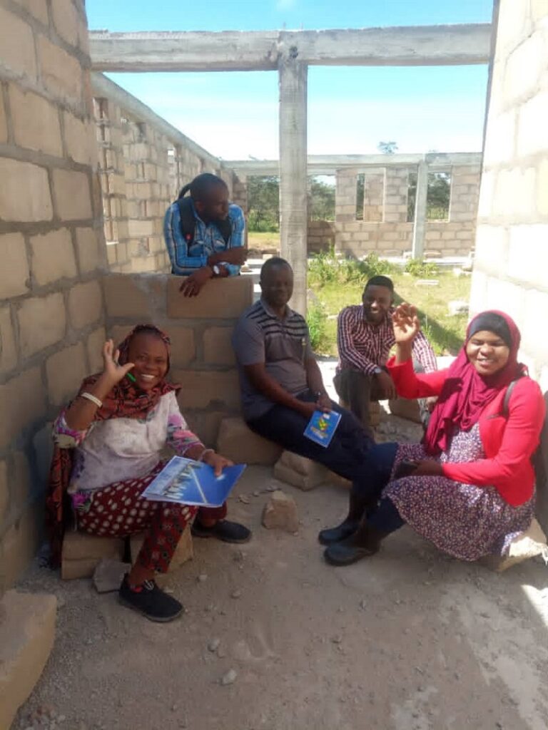 A school under construction based on the O&OD method